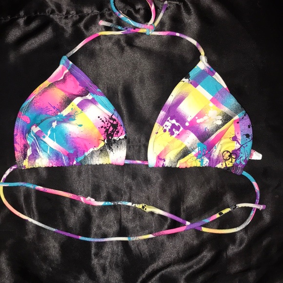 OP Multi-Colored Bikini Set - Picture 5 of 7
